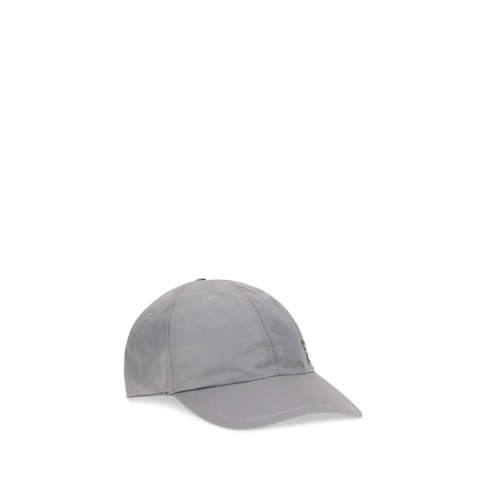 Fendi Graue Nylonkappe (Baseball Cap) by Fendi