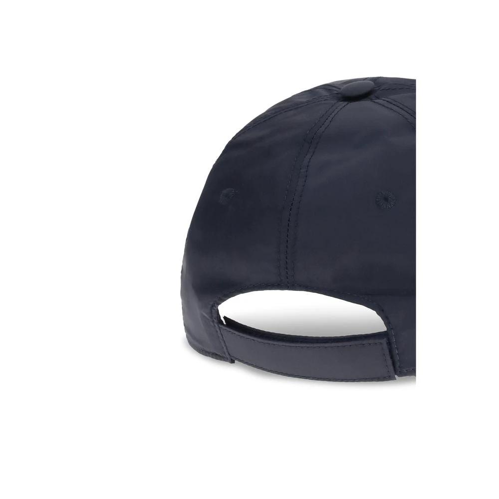 Fendi Schwarze Nylon-Kappe (Baseball Cap) by Fendi