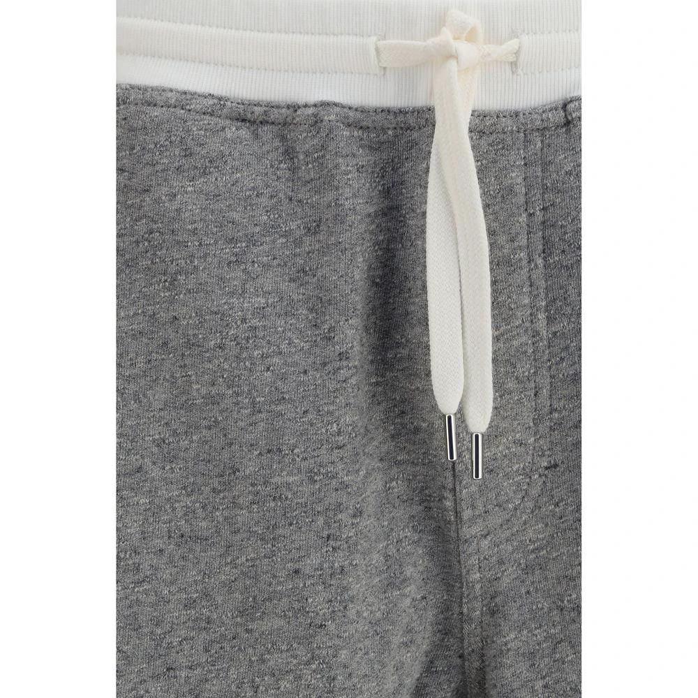 Brunello Cucinelli Graue Baumwoll-Jogginghose (Trainingshose) by Brunello Cucinelli