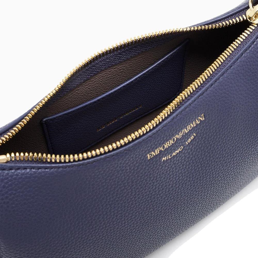 Emporio Armani Blaue Schultertasche aus Polyethylen by Emporio Armani