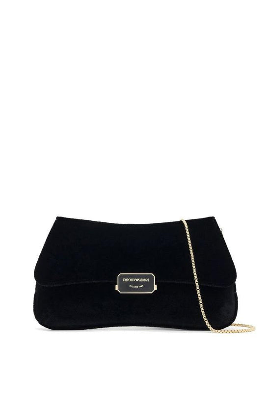 Emporio Armani Schwarze Clutch aus Polyester by Emporio Armani