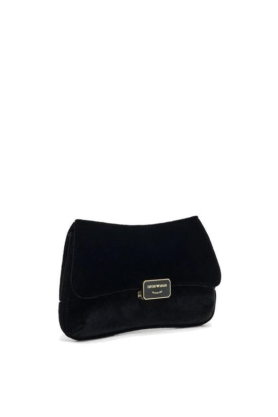 Emporio Armani Schwarze Clutch aus Polyester by Emporio Armani