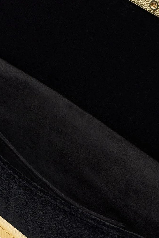 Emporio Armani Schwarze Clutch aus Polyester by Emporio Armani