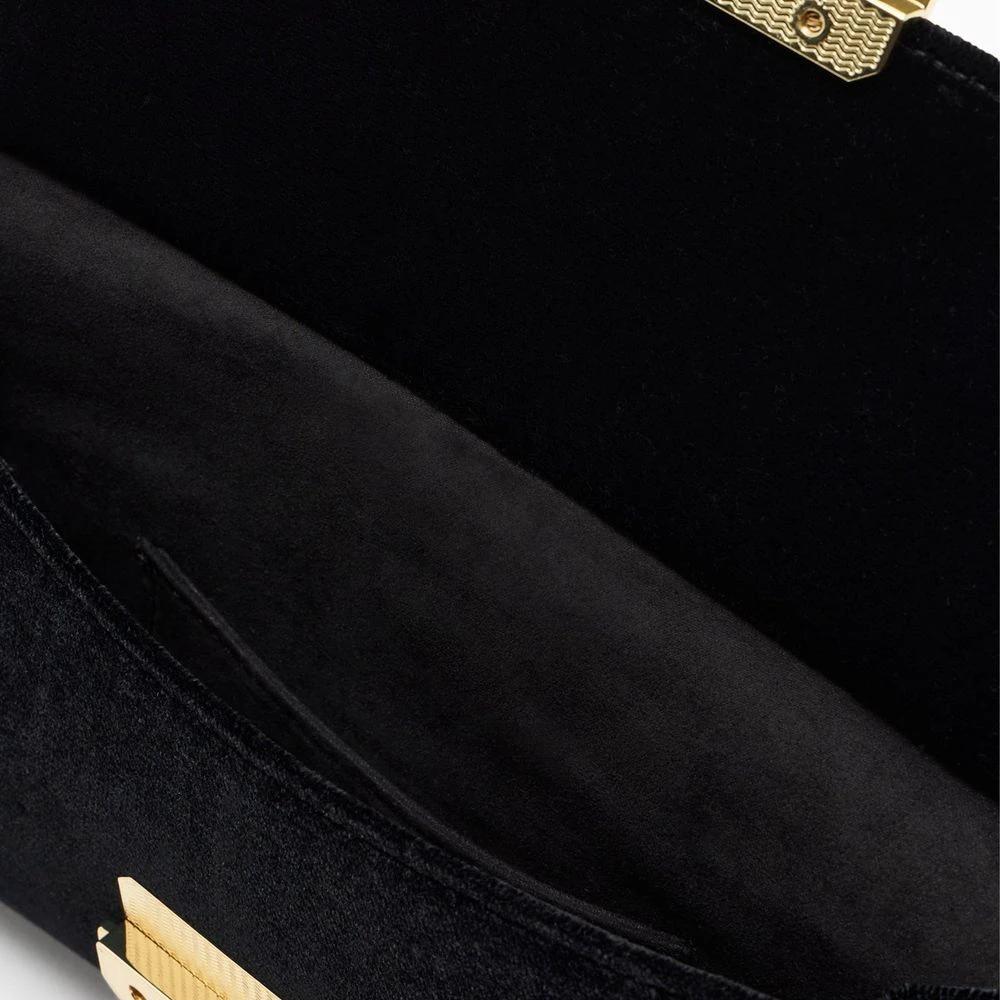 Emporio Armani Schwarze Clutch aus Polyester by Emporio Armani