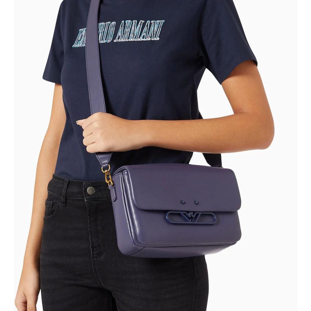 Emporio Armani Umhängetasche aus mehrfarbigem Rindsleder by Emporio Armani