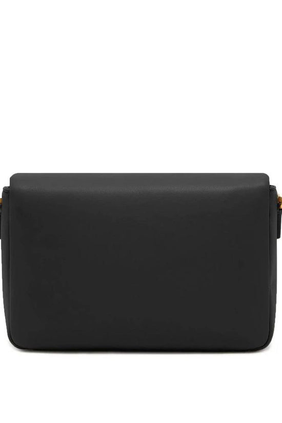 Emporio Armani Schwarze Umhängetasche aus Rindsleder by Emporio Armani