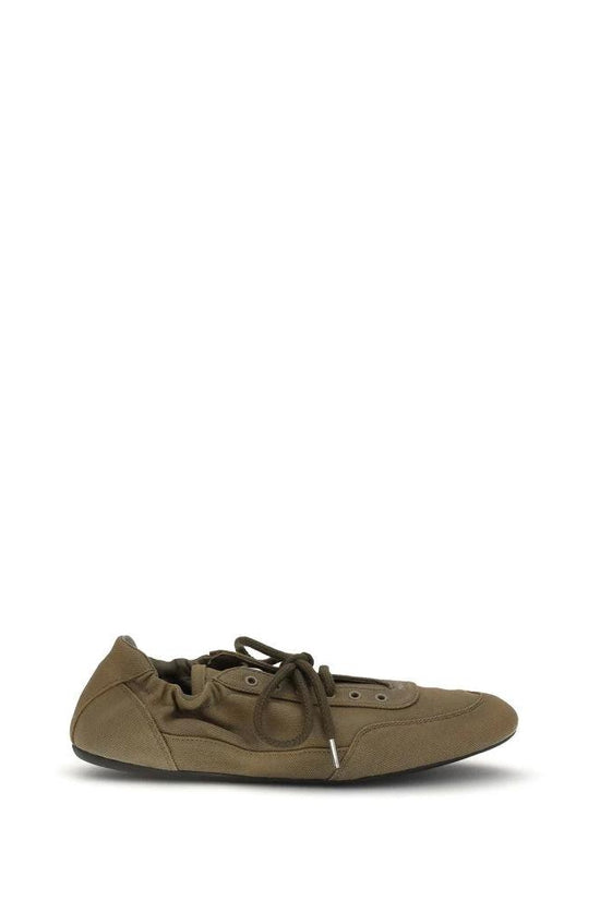Prada Athletik-Sneaker aus Baumwolle in Bicolor by Prada
