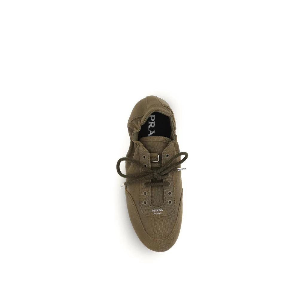 Prada Athletik-Sneaker aus Baumwolle in Bicolor by Prada