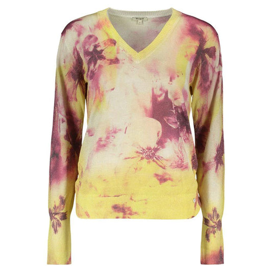 Desigual Giallo Viscosa Damenpullover by Desigual