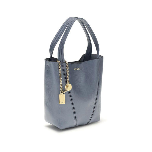 Chloé Schultertasche aus blauem Kalbsleder Bos Taurus by Chloé