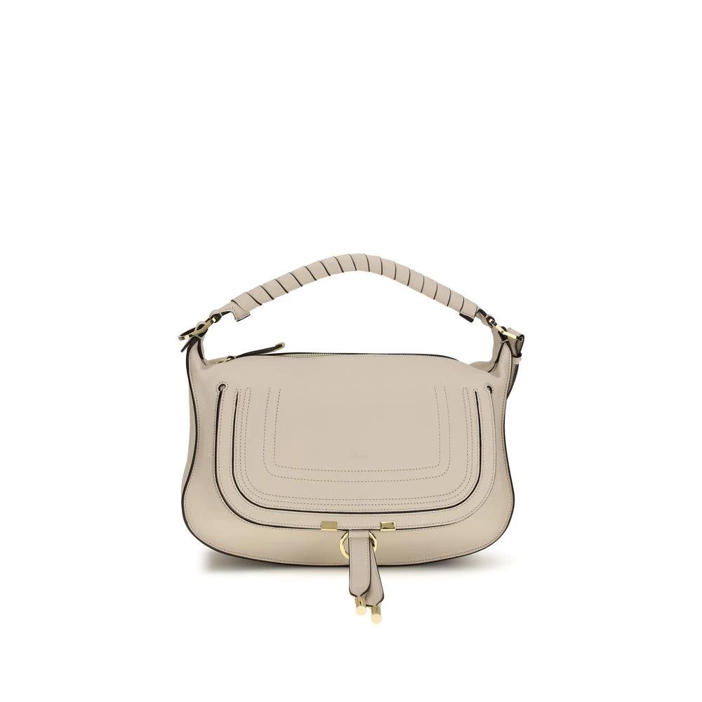 Chloé Beige Calf Leather Bos Taurus Shoulder Bag by Chloé