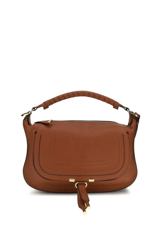 Chloé Braune Kalbsleder Bos Taurus Schultertasche by Chloé