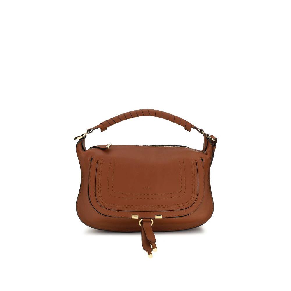 Chloé Braune Kalbsleder Bos Taurus Schultertasche by Chloé