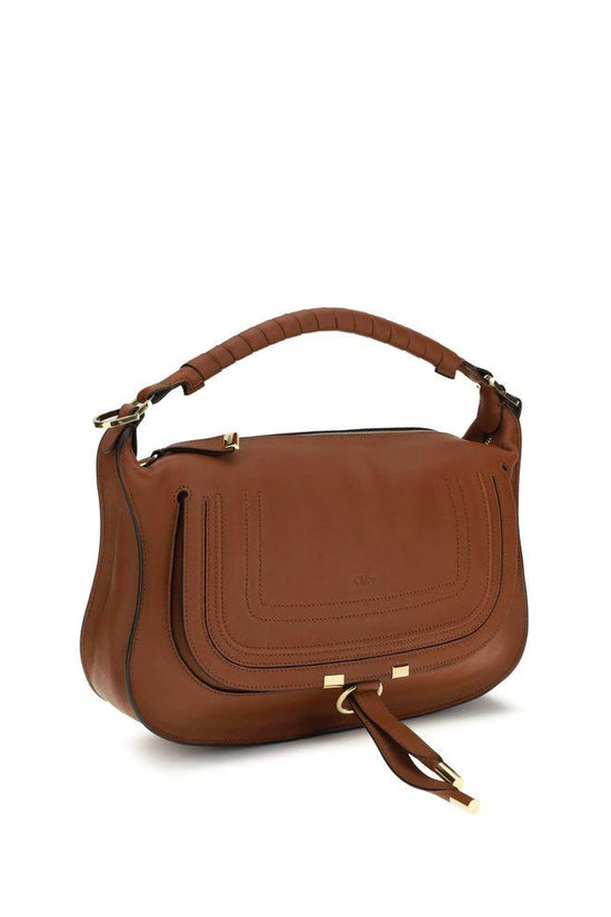 Chloé Braune Kalbsleder Bos Taurus Schultertasche by Chloé