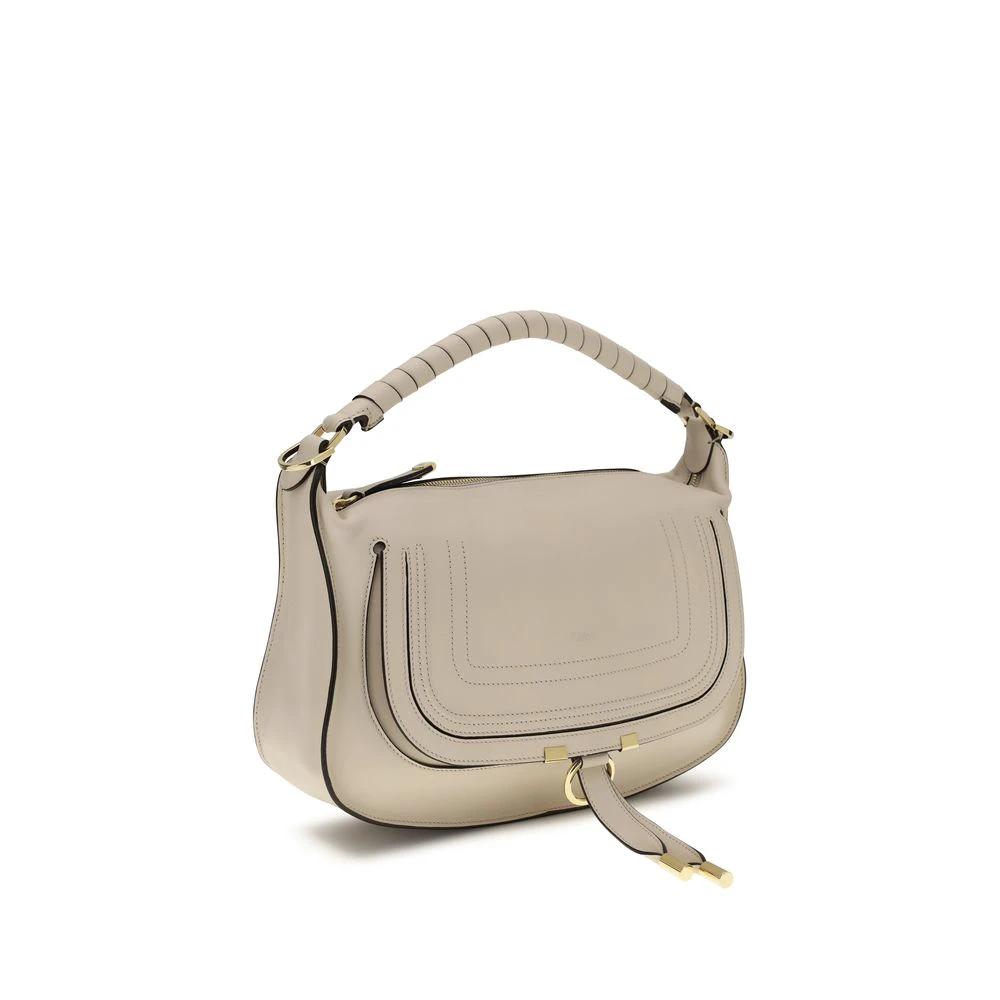 Chloé Beige Calf Leather Bos Taurus Shoulder Bag by Chloé