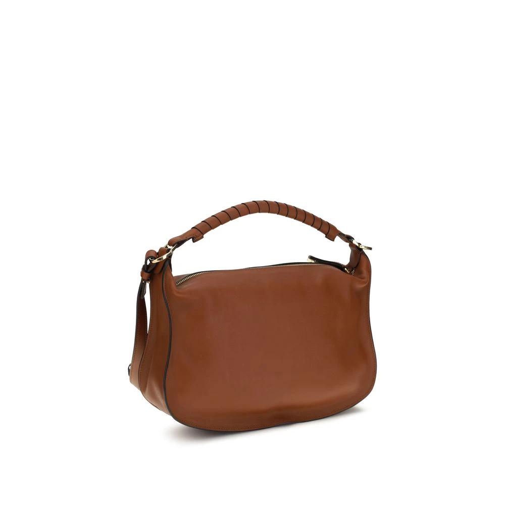 Chloé Braune Kalbsleder Bos Taurus Schultertasche by Chloé