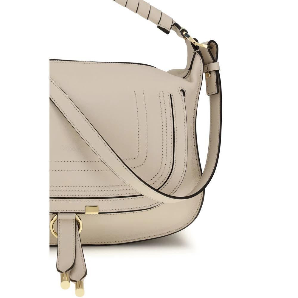 Chloé Beige Calf Leather Bos Taurus Shoulder Bag by Chloé