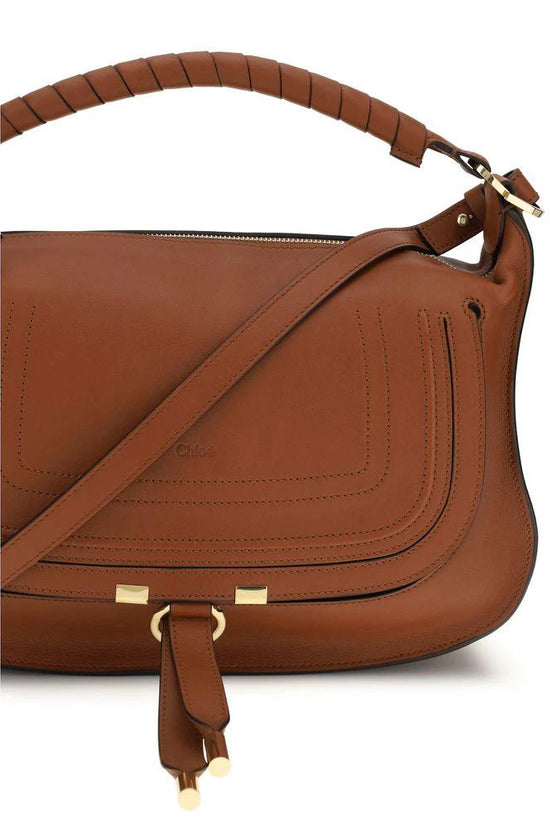 Chloé Braune Kalbsleder Bos Taurus Schultertasche by Chloé