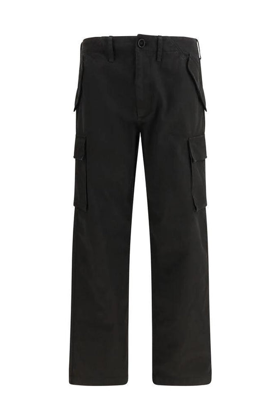 Burberry Schwarze Cargohose aus Baumwolle by Burberry