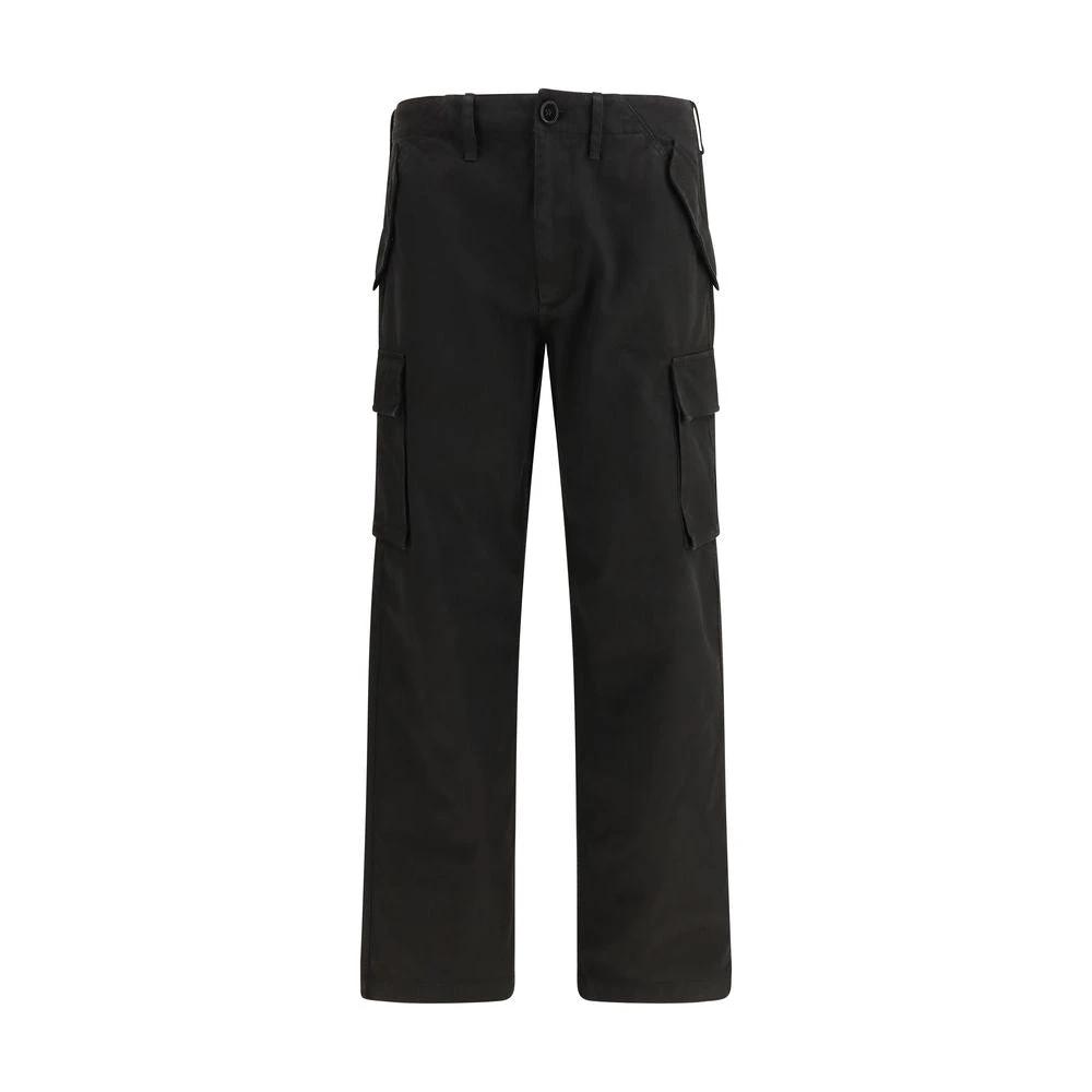 Burberry Schwarze Cargohose aus Baumwolle by Burberry
