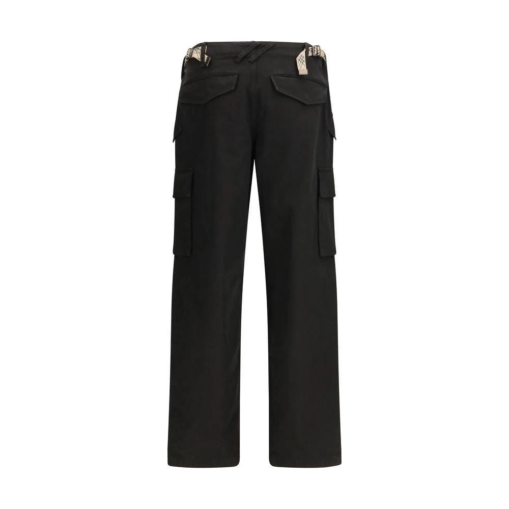 Burberry Schwarze Cargohose aus Baumwolle by Burberry