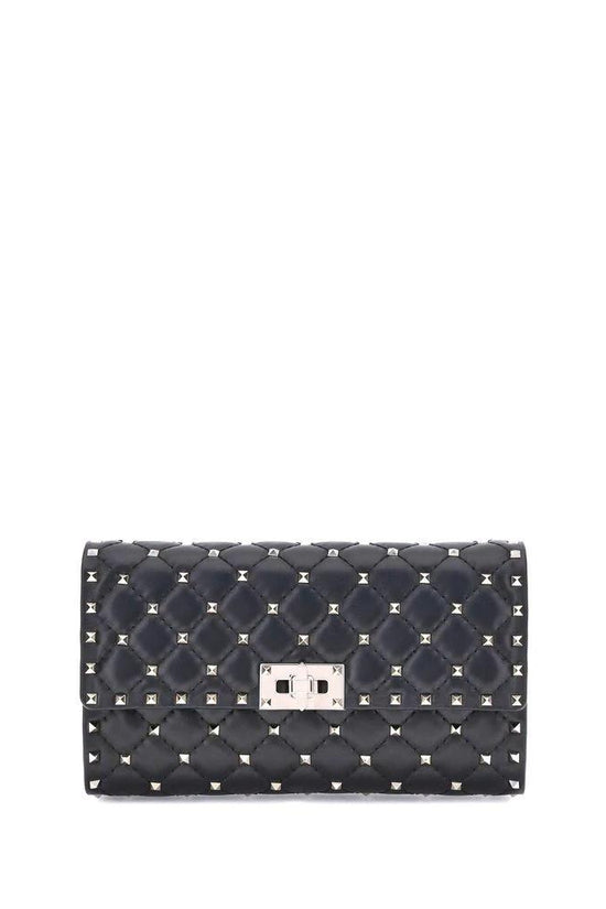 Valentino Garavani Schwarze Lammleder Schultertasche Ovis Aries Aries by Valentino Garavani
