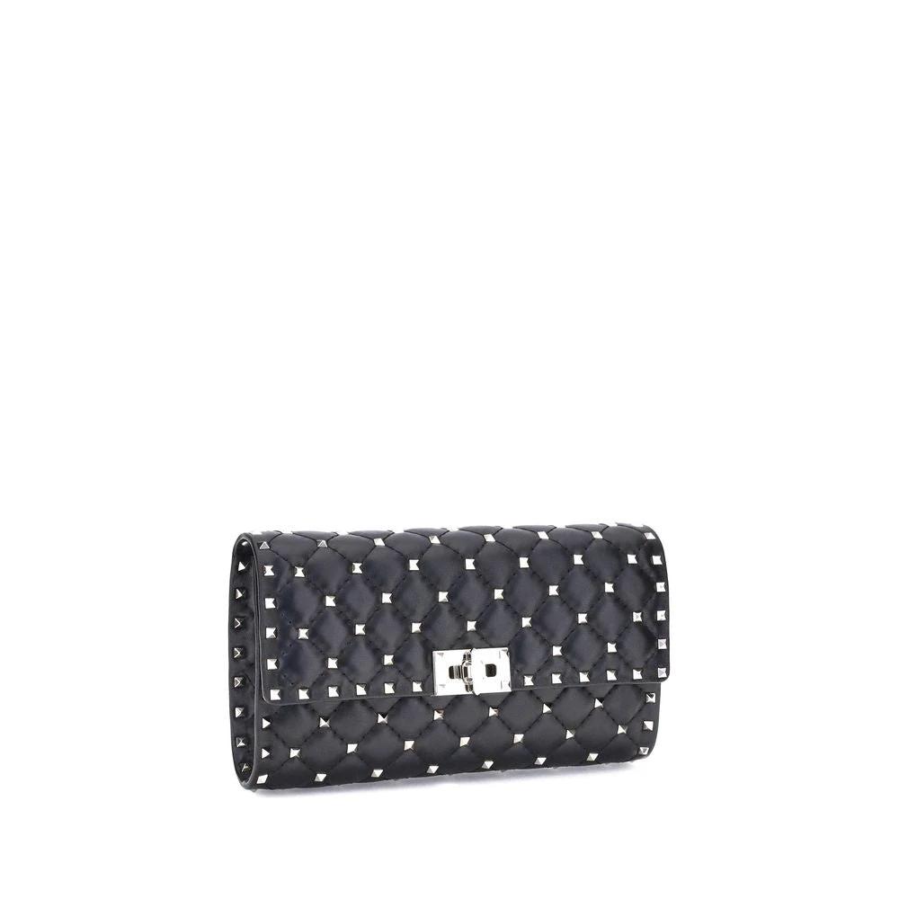 Valentino Garavani Schwarze Lammleder Schultertasche Ovis Aries Aries by Valentino Garavani