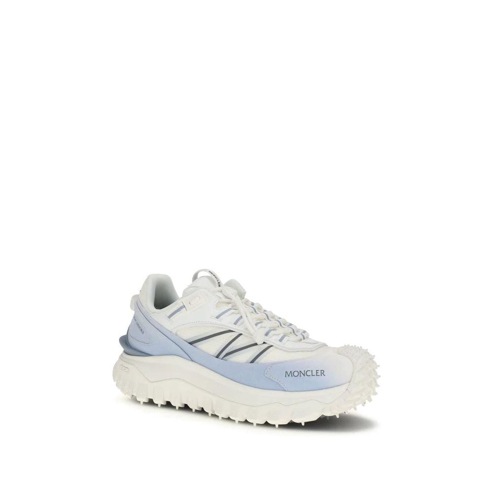 Moncler Blaue Polyamid-Sneaker für sportliche Aktivitäten by Moncler
