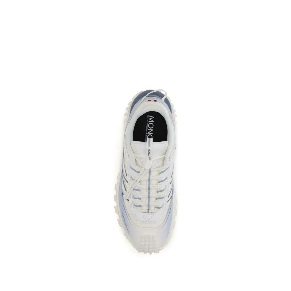 Moncler Blaue Polyamid-Sneaker für sportliche Aktivitäten by Moncler