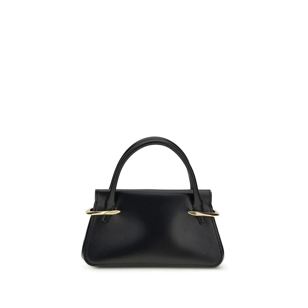 Givenchy Schwarze Kalbsleder Bos Taurus Handtasche by Givenchy