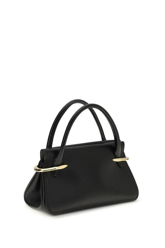 Givenchy Schwarze Kalbsleder Bos Taurus Handtasche by Givenchy