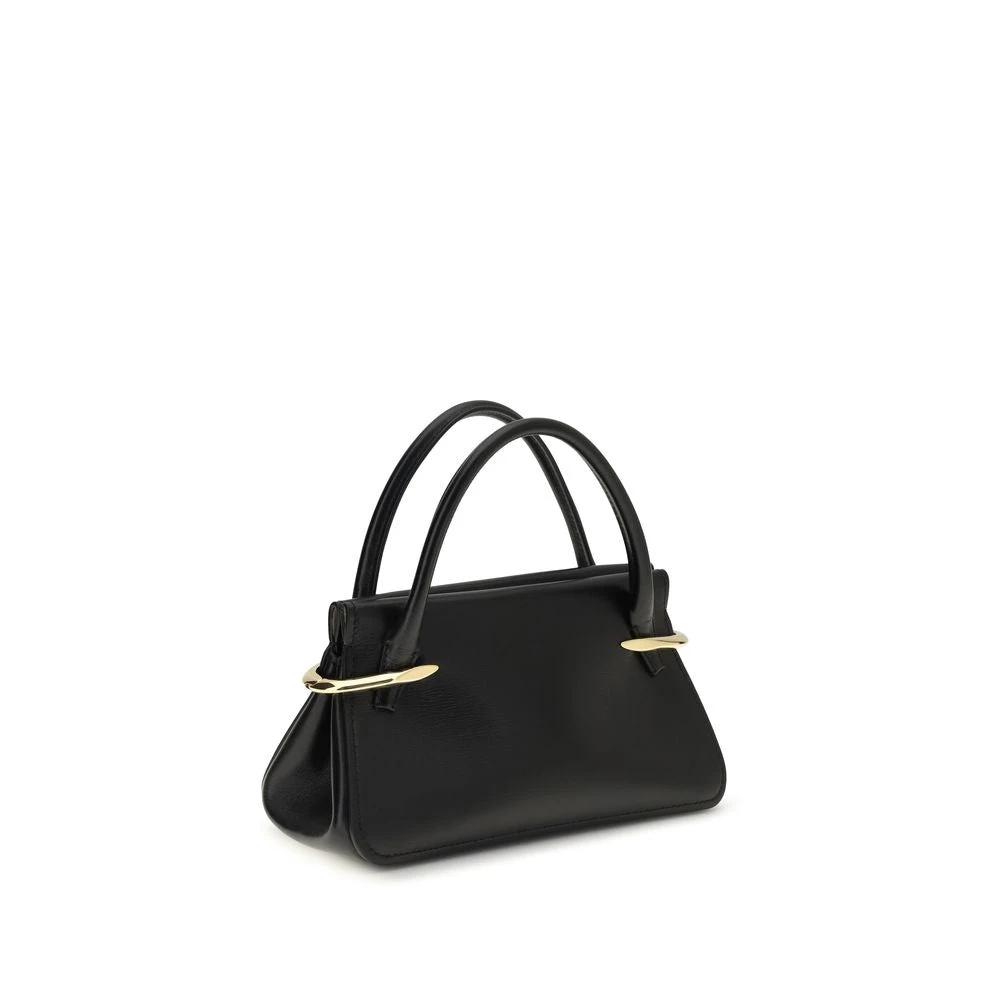 Givenchy Schwarze Kalbsleder Bos Taurus Handtasche by Givenchy