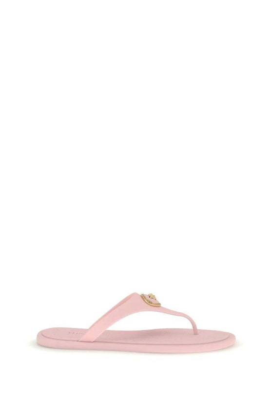 Versace Mehrfarbige Gummi-Flip-Flop-Sandalen by Versace