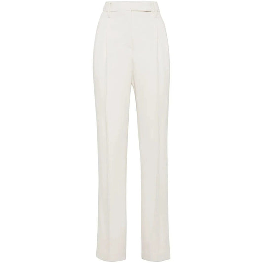Brunello Cucinelli Cucinelli Beige Viskose Anzughose by Brunello Cucinelli Cucinelli