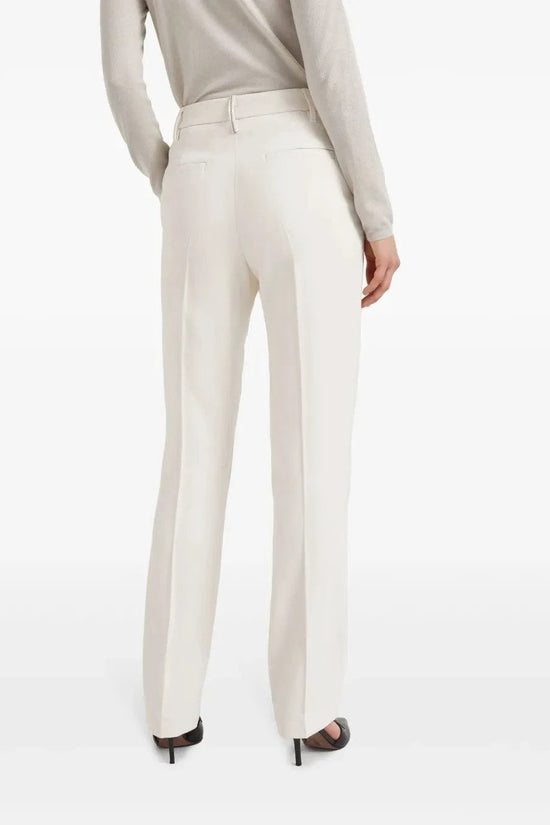 Brunello Cucinelli Beige Viskose Anzughose by Brunello Cucinelli
