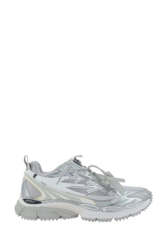 Off-White Graue Sportschuhe aus Polyester by Off-White