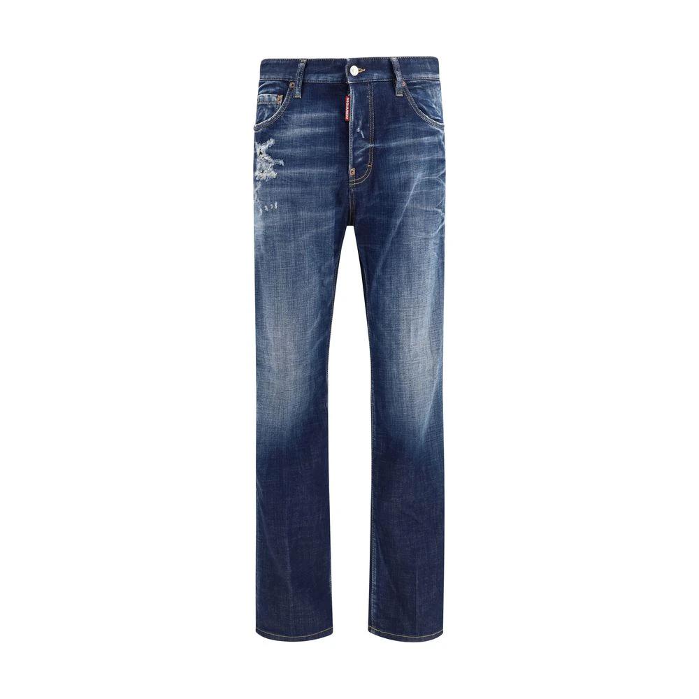 Dsquared² Blaue Baumwolljeans Denim by Dsquared²