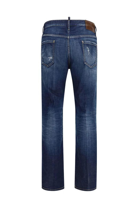 Dsquared² Blaue Baumwolljeans Denim by Dsquared²