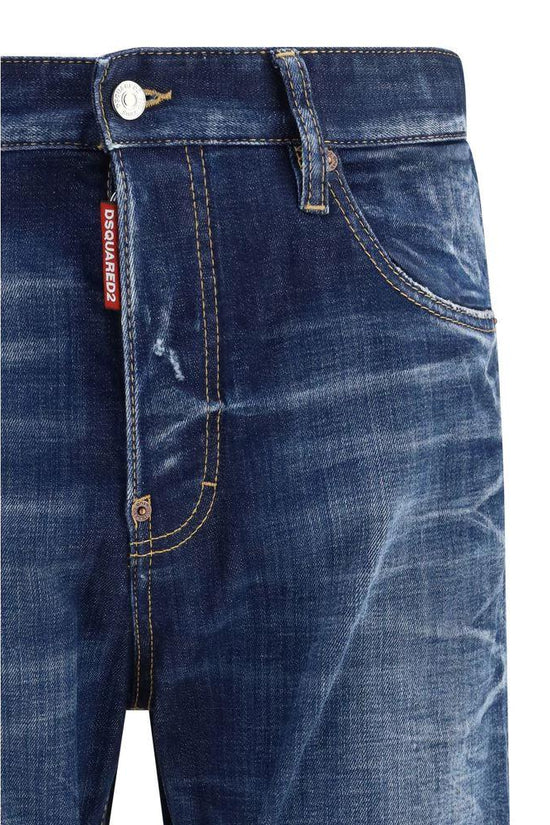 Dsquared² Blaue Baumwolljeans Denim by Dsquared²