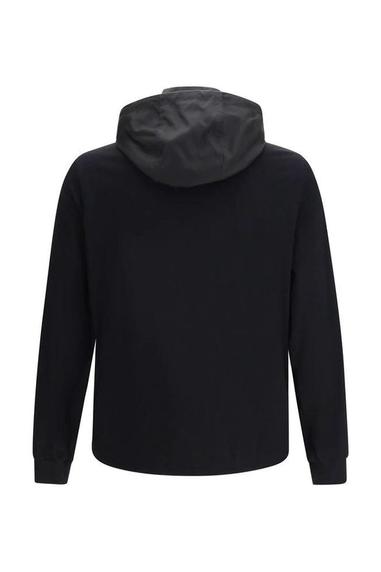 Prada Schwarze Baumwoll-Shell-Jacke by Prada
