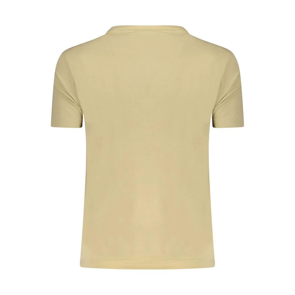 Desigual Beige Baumwoll-T-Shirt für Damen by Desigual