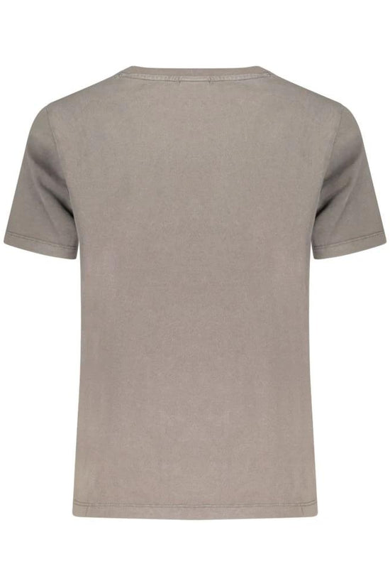 Desigual Grigio Baumwoll-T-Shirt für Damen by Desigual