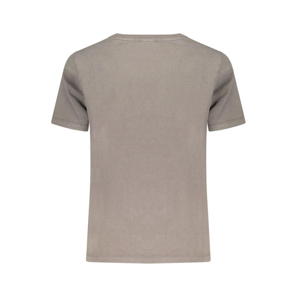 Desigual Grigio Baumwoll-T-Shirt für Damen by Desigual