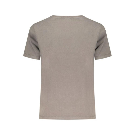 Desigual Grigio Baumwoll-T-Shirt für Damen by Desigual