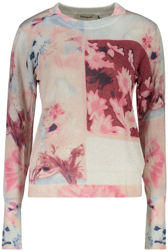 Desigual Rosa Viscose Damen Pullover by Desigual