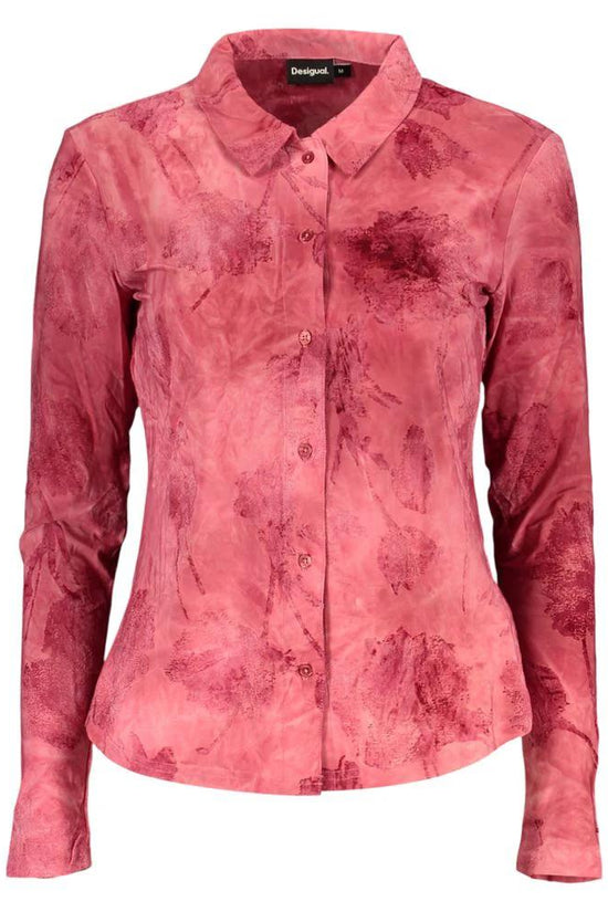 Desigual Rotes Damen-Shirt aus Polyester by Desigual