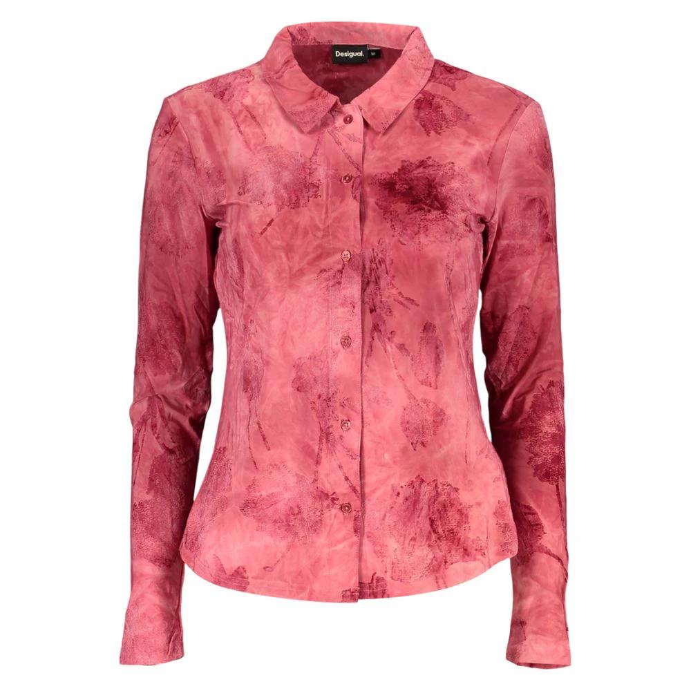 Desigual Rotes Damen-Shirt aus Polyester by Desigual