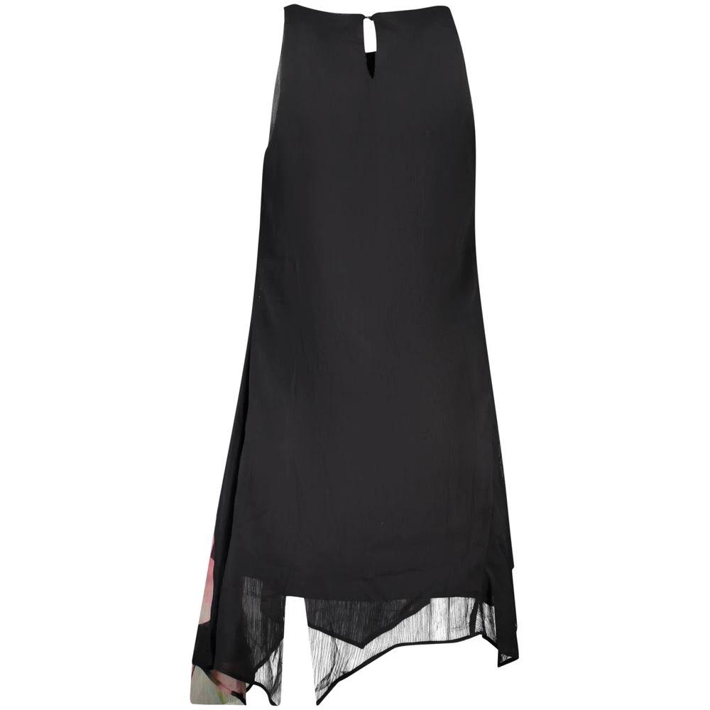 Desigual Schwarzes Damenkleid aus Polyester by Desigual