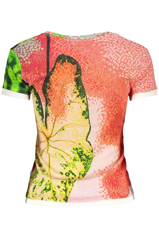 Desigual Rosso Baumwoll-T-Shirt für Damen by Desigual