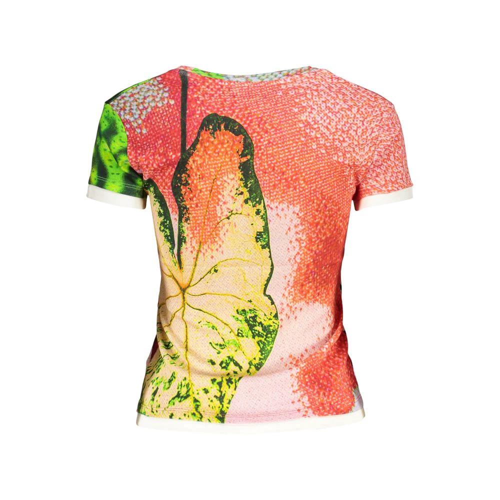 Desigual Rosso Baumwoll-T-Shirt für Damen by Desigual